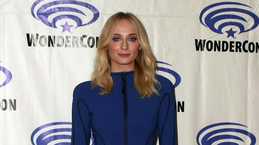 Actor Sophie Turner. Credit: AFP Photo