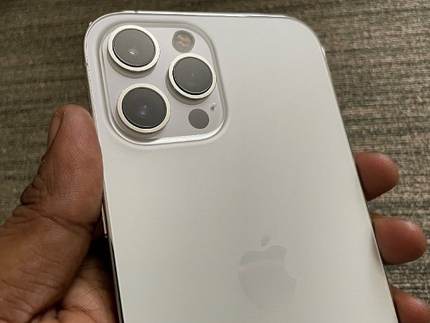 Apple iPhone 12 Pro Max. Credit: DH Photo/KVN Rohit