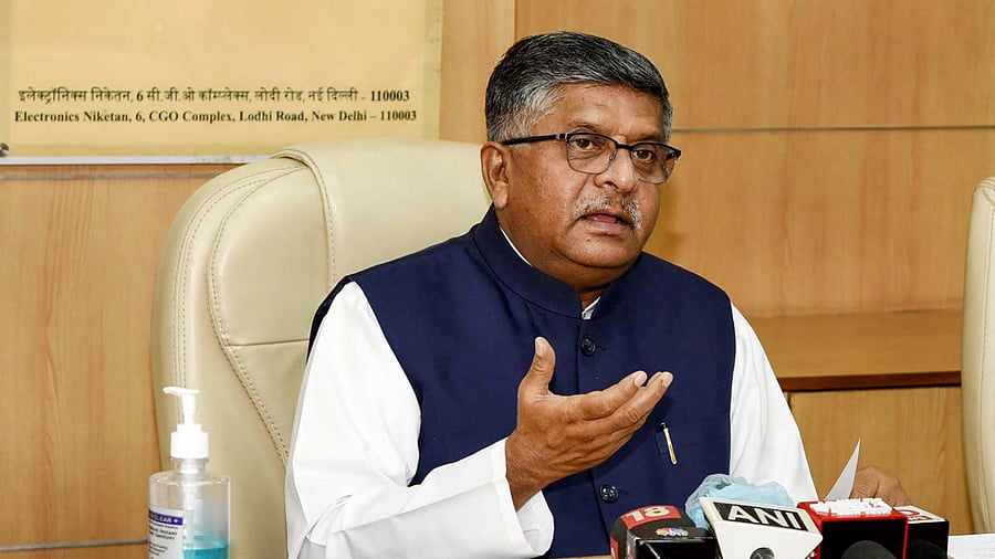 Union IT and Law Minister Ravi Shankar Prasad. Credit: PTI Photo