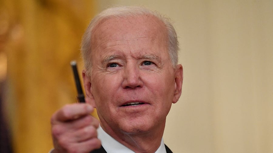 US President Joe Biden. Credit: AFP file photo