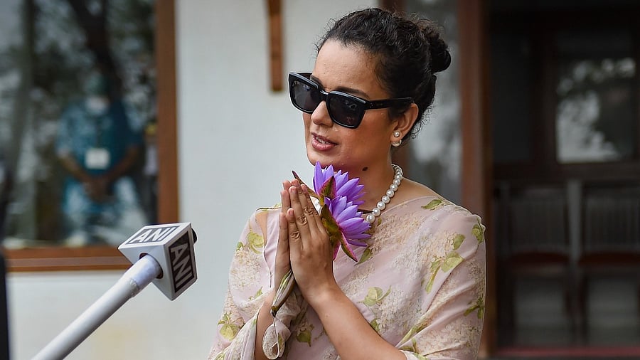 Actor Kangana Ranaut. Credit: PTI File Photo