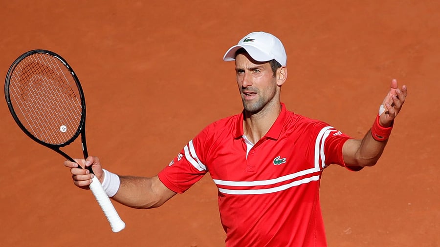 Djokovic thinks tennis is far behind the times. Credit: AFP Photo