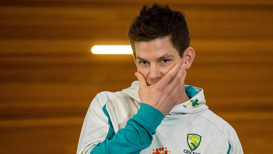 Australia cricket team captain Tim Paine. Credit: AFP Photo