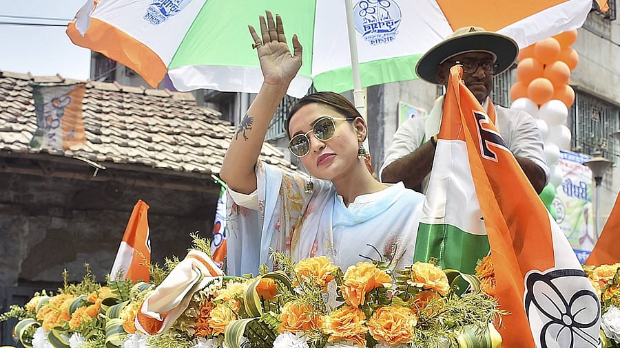 Actor-turned-MP Mimi Chakraborty. Credit: PTI File Photo