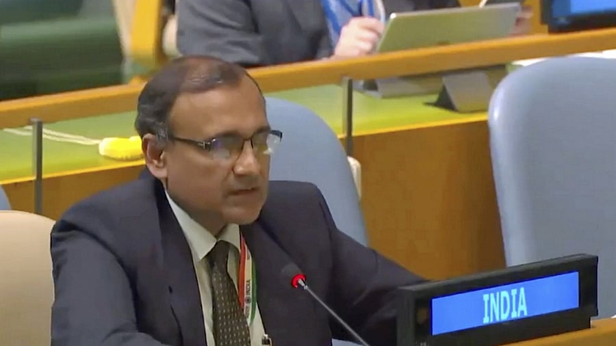 Tirumurti said India has been a victim of terrorism. Credit: PTI Photo