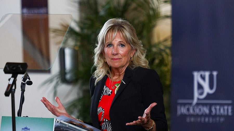 First Lady Jill Biden. Credit: AFP File Photo