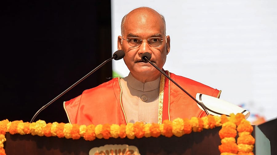 President of India Ram Nath Kovind. Credit: PTI File Photo