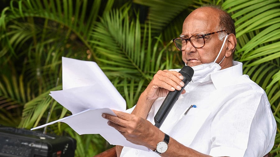 NCP chief Sharad Pawar. Credit: PTI File Photo