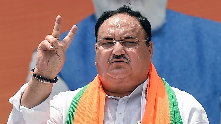 BJP National President J P Nadda. Credit: PTI File Photo