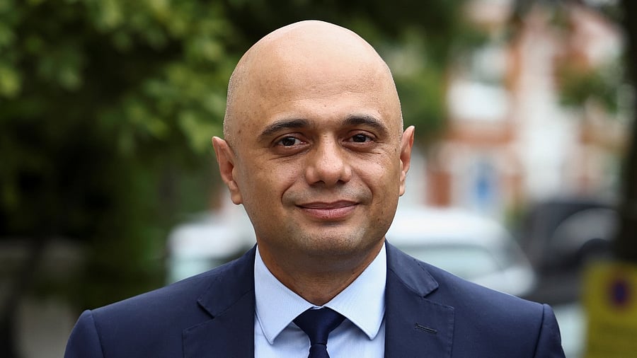 UK health minister Sajid Javid. Credit: Reuters photo