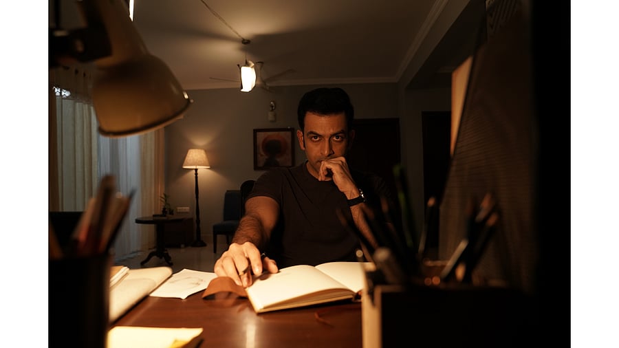 Prithviraj in a still from 'Cold Case'. Credit: Amazon Prime Video