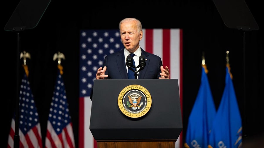 US President Joe Biden. Credit: AFP File Photo