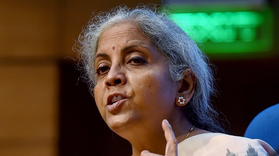Finance Minister Nirmala Sitharaman. Credit: PTI Photo