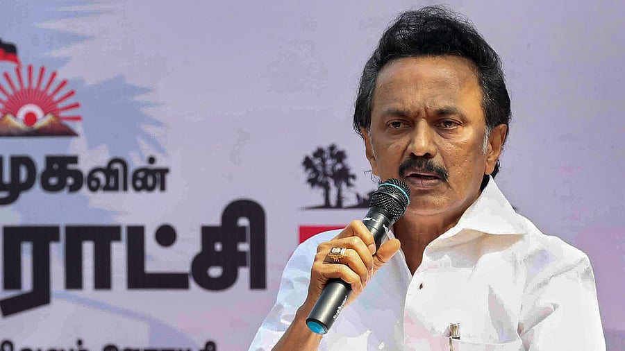 Tamil Nadu CM and DMK leader M K Stalin. Credit: PTI Photo