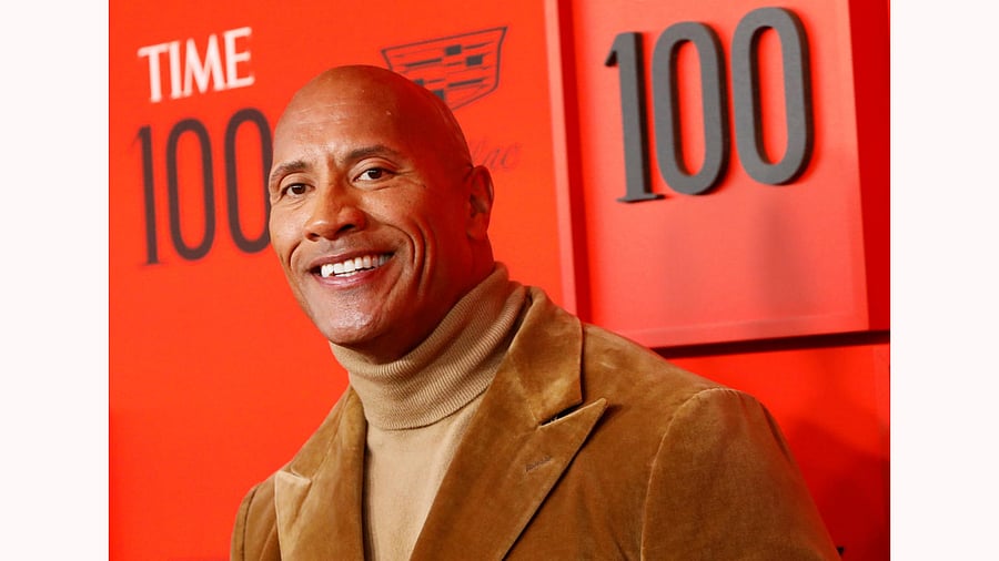 Hollywood star Dwayne Johnson. Credit: Reuters Photo