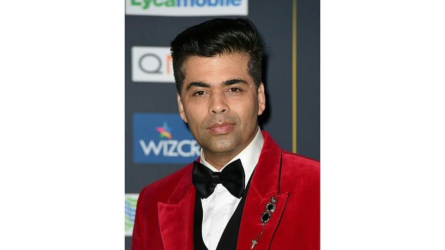 Bollywood producer Karan Johar. Credit: AFP Photo
