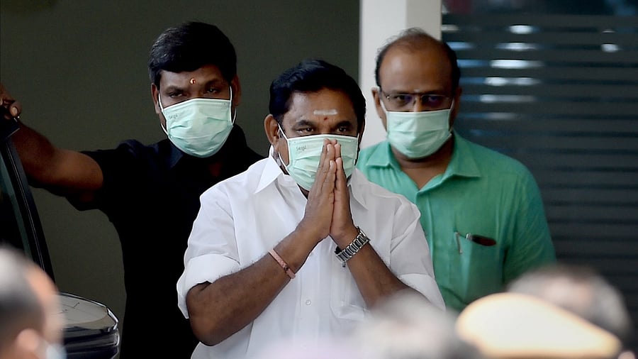 Former Tamil Nadu CM Edappadi K Palaniswami. Credit: PTI file photo