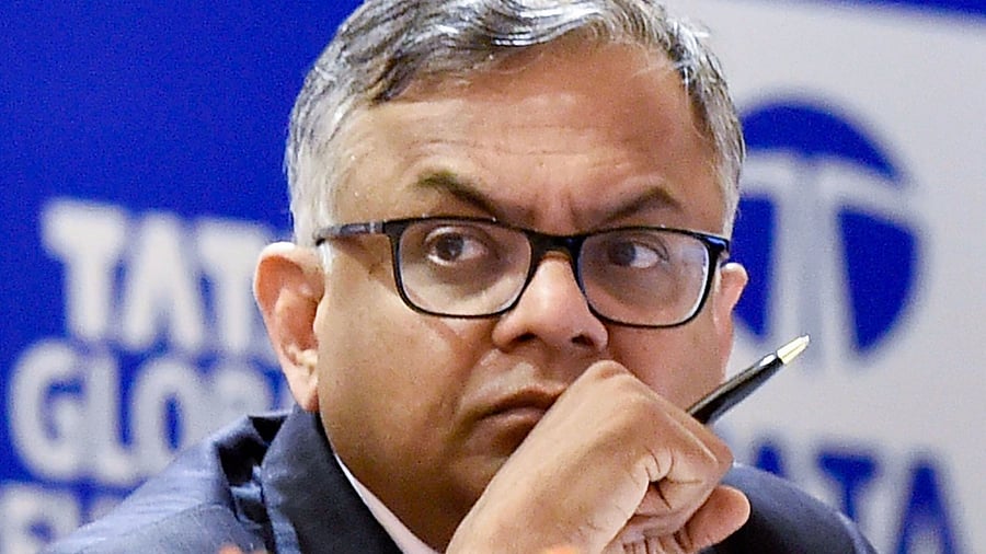 Chandrasekaran said due to the pandemic, the Indian steel industry suffered production losses. Credit: PTI File Photo
