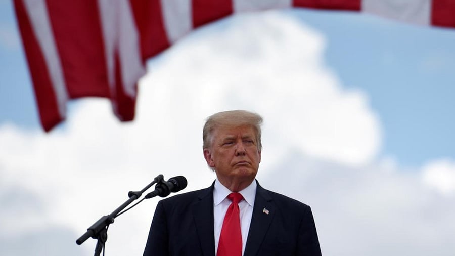 Former US President Donald Trump. Credit: Reuters Photo