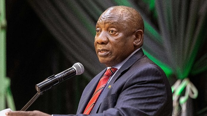 President Cyril Ramaphosa. Credit: AFP Photo