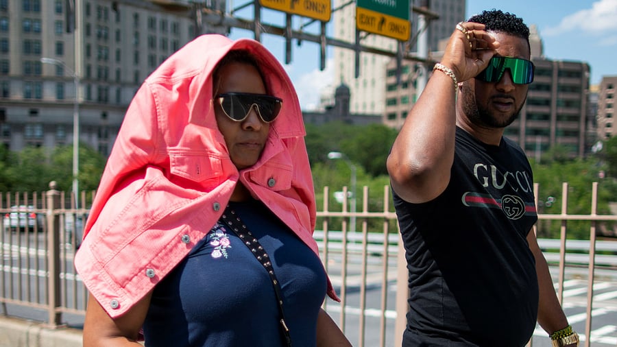 The phenomenon causing the scorching heat is called a heat dome. Credit: Reuters Photo