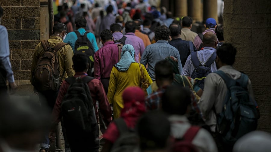 The study found 40% of recontacted workers had no work or pay. Credit: Bloomberg