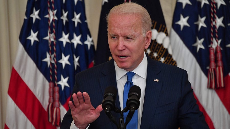 US President Joe Biden. Credit: AFP Photo