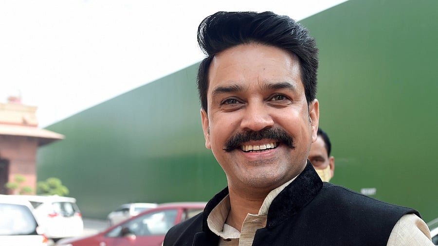 MoS for Finance Anurag Thakur. Credit: PTI File Photo