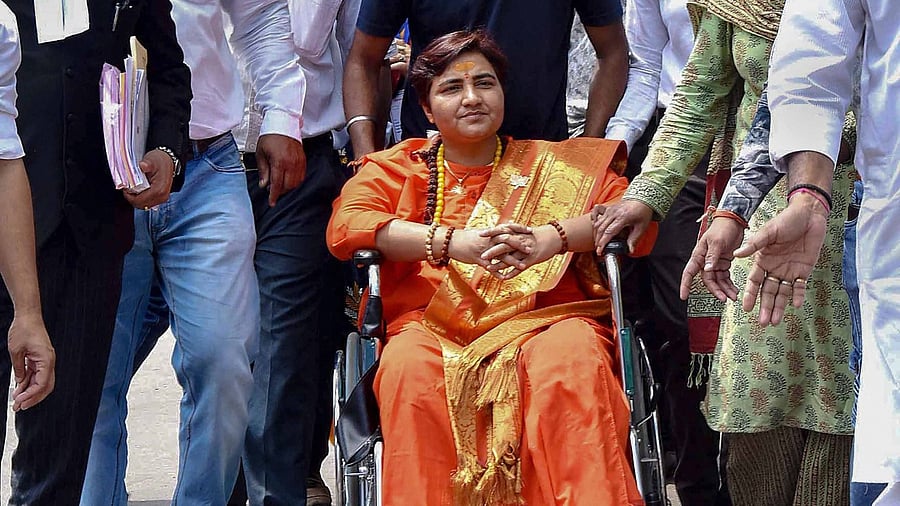 She dribbled the ball with right hand and netted it with perfection amid cheers and clapping as seen in a video. Credit: PTI Photo