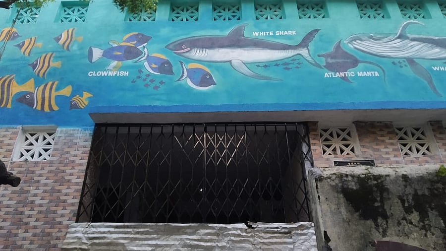 A view of the public toilet that was inaugurated on Saturday. Credit: special arrangement
