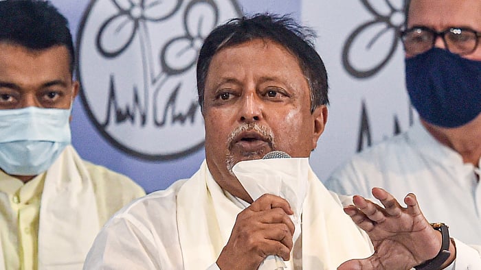 TMC leader Mukul Roy. Credit: PTI Photo