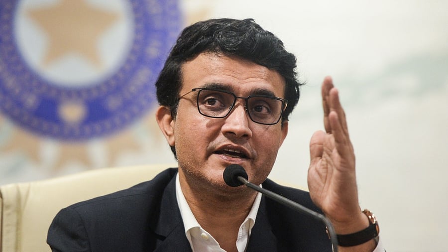 Cricket legend and BCCI President Sourav Ganguly. Credit: AFP File Photo