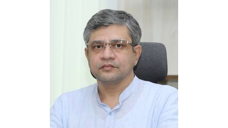 Ashwini Vaishnaw is an MBA graduate from Wharton School, Pennsylvania University. Credit: Twitter/ @AshwiniVaishnaw