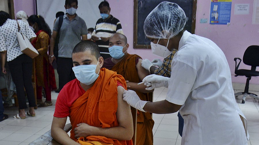 India's weekly positivity rate is at 2.37 per cent. Credit: PTI Photo