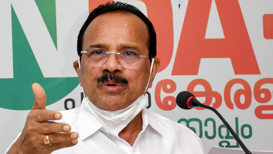 D V Sadananda Gowda. Credit: PTI file photo