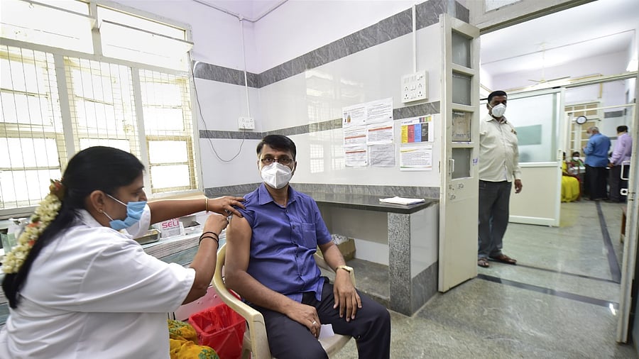 As many as 2.56 crore doses have been administered in the state so far. Credit: PTI Photo