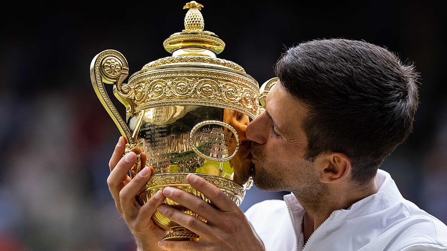 Djokovic, who is known for his new-age spiritual interests, hailed the site, which large number of people believe has healing powers, as a 'paradise on earth'. Credit: AFP Photo
