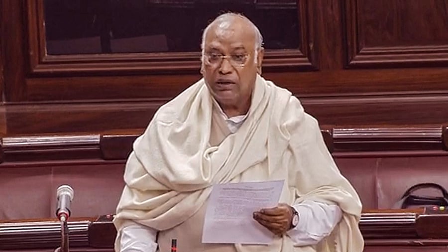 Senior Congress leader Mallikarjun Kharge. Credit: PTI File Photo