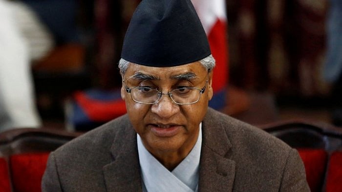 Nepal's Prime Minister Sher Bahadur Deuba. Credit: Reuters Photo