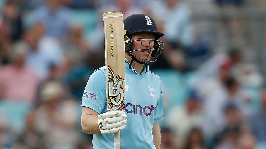England's Captain Eoin Morgan. Credit: AFP Photo