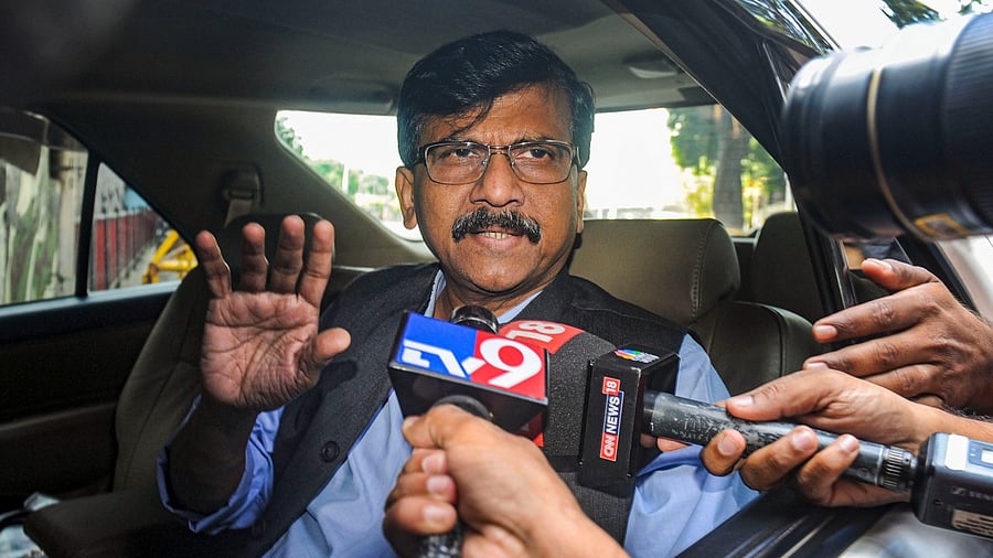 Shiv Sena MP Sanjay Raut. Credit: PTI File Photo