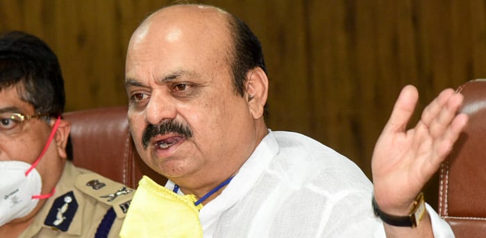 Karnataka Home Minister Basavaraj Bommai. Credit: DH Photo