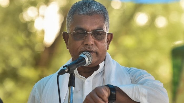 Bengal BJP chief Dilip Ghosh. Credit: PTI File Photo