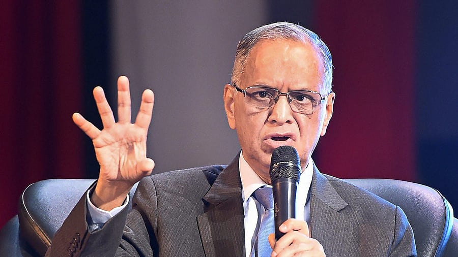 Infosys founder N R Narayan Murthy. Credit: PTI Photo
