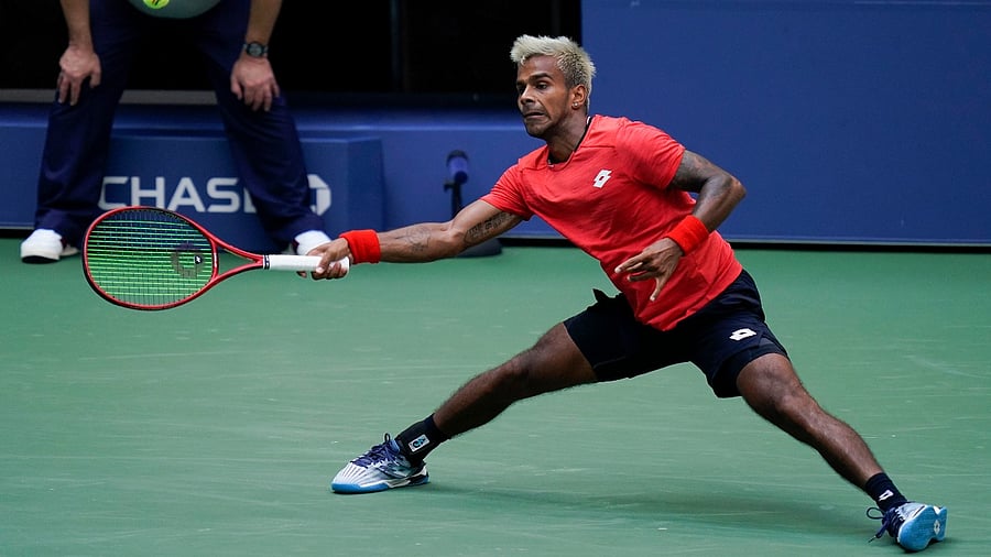 Sumit Nagal. Credit: AP/PTI file photo