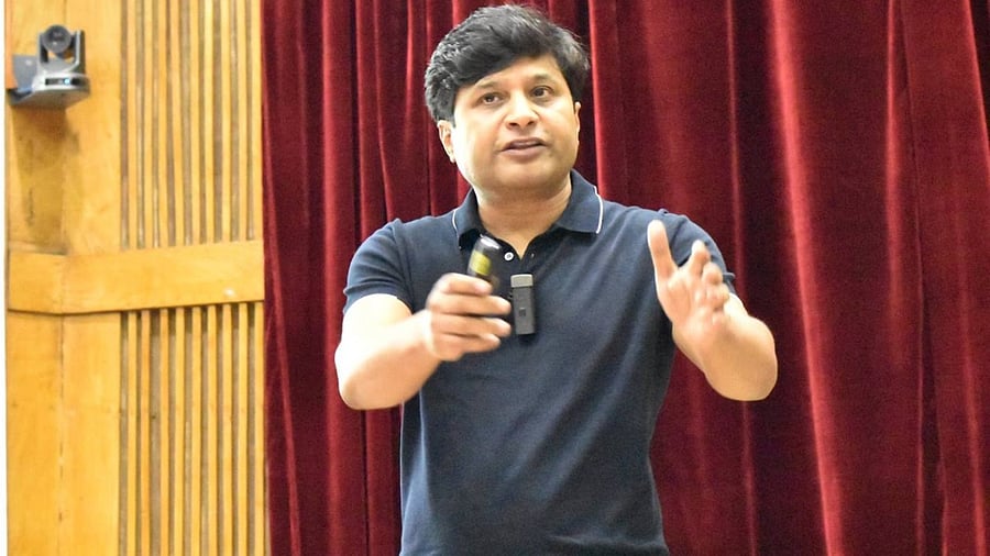 Just Dial Founder VSS Mani. Credit: Facebook/IIM-B