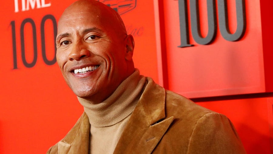  Dwayne 'The Rock' Johnson. Credit: Reuters Photo