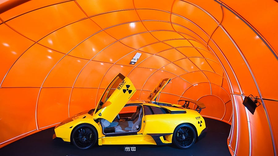 Italian super sports car maker Lamborghini is looking at a record year in India. Credit: AFP File Photo