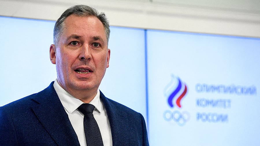 Russian Olympic Committee (ROC) President Stanislav Pozdnyakov. Credit: AFP File Photo