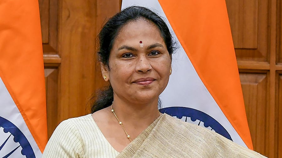 Udupi-Chickmagalur MP Shobha Karandlaje. Credit: PTI Photo